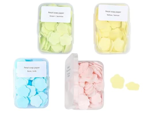 4 Boxes Paper Soap (400 Count)