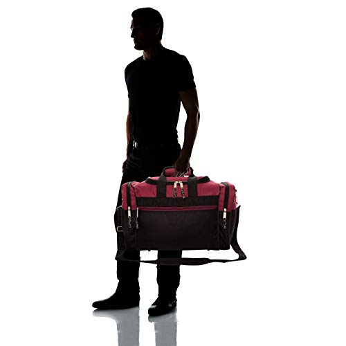 17" Blank Duffle Bag Duffel Bag Travel Size Sports Durable Gym Bag
