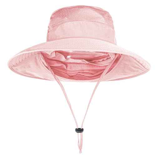 Sun Hats for Men Women with Neck Flap Fishing UPF 50+ UV Protection