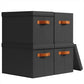 Storage Bins with Lids (4 Count)