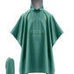 Hooded Rain Poncho Packable Waterproof Unisex Raincoat with Pocket