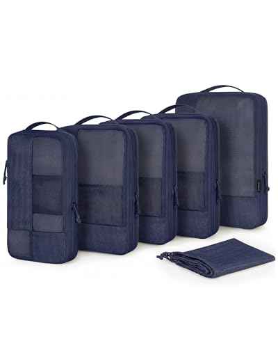 Compression Packing Cubes for Travel (6 Count)