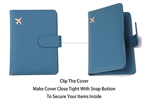 Premium Leather Passport Holder Covers Case