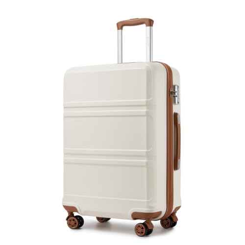 24 Inch Luggage Suitcase with Spinner Wheels TSA Lock