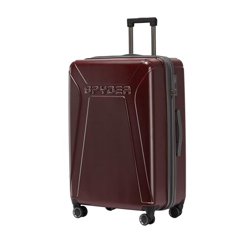 Traverse 29 Inch Expandable Hardside Upright Checked Suitcase with 360° Spinner Wheels