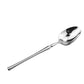 20 piece Silver Flatware Set 304 Stainless Steel Fork Spoon Cutlery Luxury Mirror Polished Silverware (4 Count)