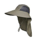 Sun Hat for Men Women with Neck Flap