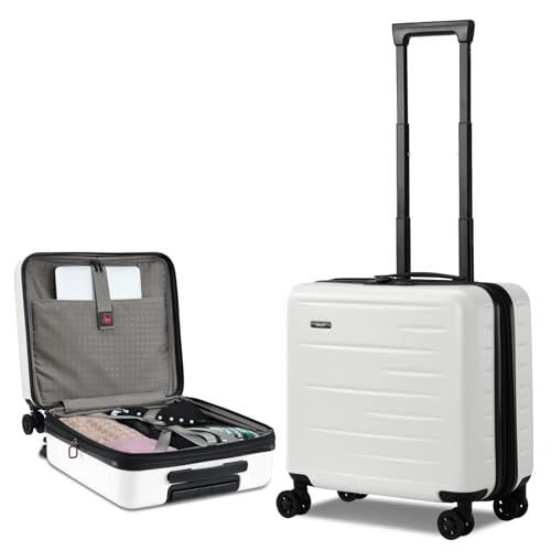 Expandable 16 Inch Carry On Luggage Airline Approved Small Suitcase