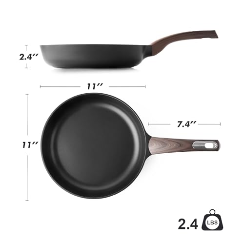 11Inch Nonstick Frying Pan Paella Pan