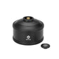 CAMPINGMOON Replacement Empty Refillable Gas Fuel Cylinder Standard for Backpacking Camping Stove EN417 Lindal Valve 110g TC