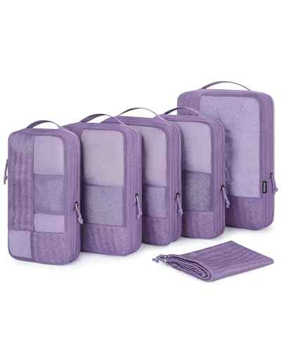 Compression Packing Cubes for Travel (6 Count)