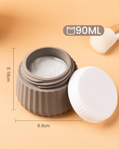 Travel Containers for Toiletries 4 Pack (4 Count)