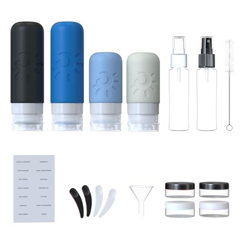 18 Pack travel Bottles for Toiletries