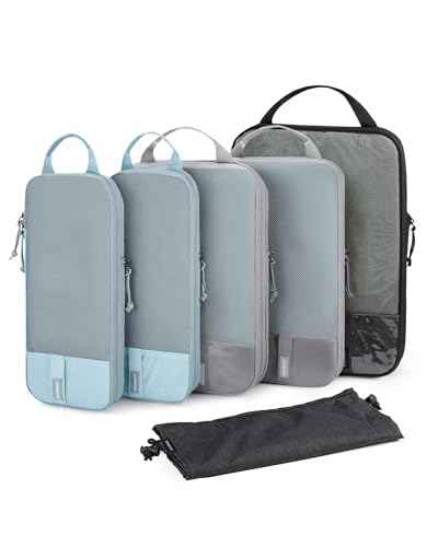 6 Set Compression Packing Cubes for Travel (6 Count)