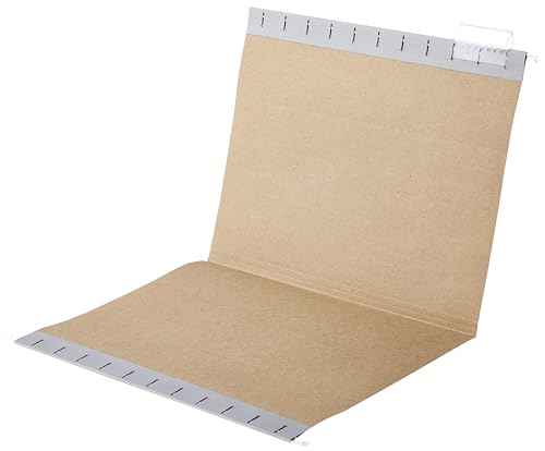 Hanging File Folders with Adjustable Tabs for Document Organization (25 Count)