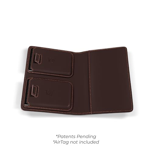 Passport Wallet with AirTag Holder