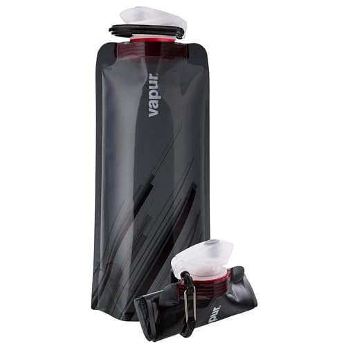 Collapsible Water Bottle with Carabiner