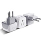Switzerland Travel Adapter Plug with Dual USA Input