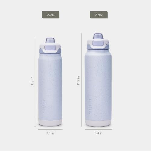 Powerfill Pro 24oz Stainless Steel Sip or Chug Water Bottle