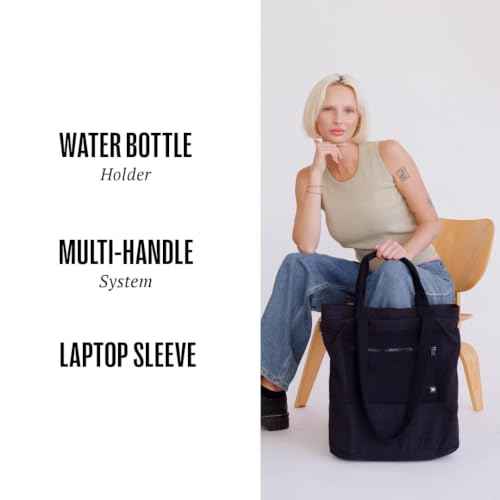 Utility Tote Large Travel Tote Bag with Multi