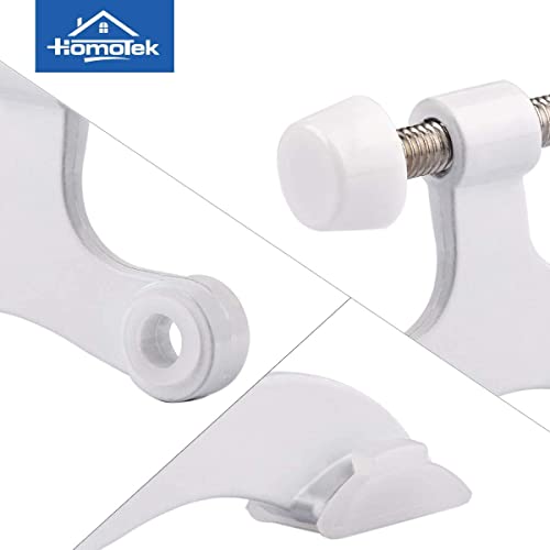 12 Pack Hinge Pin White Door Stopper (12 Count)