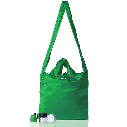 World's Most Compact Travel Tote Bag Portable Shopping Beach Market Bag