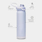 Powerfill Pro 24oz Stainless Steel Sip or Chug Water Bottle
