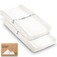 2 Pack Baby Changing Pad Cover for Girl (2 Count)