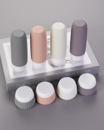 Travel Bottles for Toiletries 8 Pack (8 Count)
