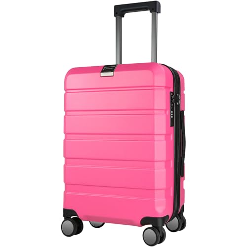 Hardside Expandable Carry On Luggage with Spinner Wheels & Built