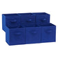 Collapsible Fabric Storage Bins with Handles (6 Count)