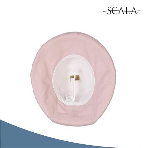 Women's Cotton Hat with Inner Drawstring and Upf 50+ Rating