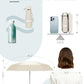 Mini Travel Umbrella with Case