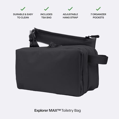 Hanging Toiletry Bag for Men and Women
