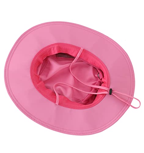 Women's UPF 50+ Safari Sun Hat Breathable UV Protection Fishing Hat