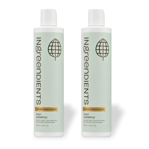 Non Toxic Vegan Shampoo with Organic Ingredients (19.2 Fl Oz)