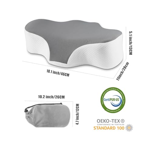Travel Size Cervical Neck Pillow for Sleeping