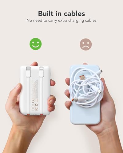 Mini Portable Charger with Built