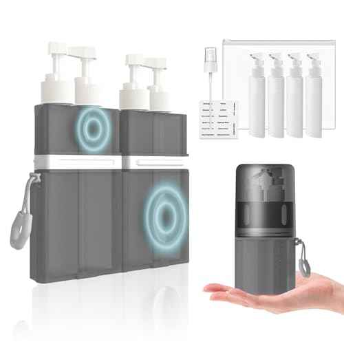 2P 4 in 1 Travel Toiletry Containers (2 Count)