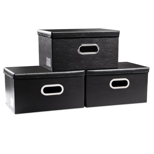 Collapsible Storage Box with Lid [3