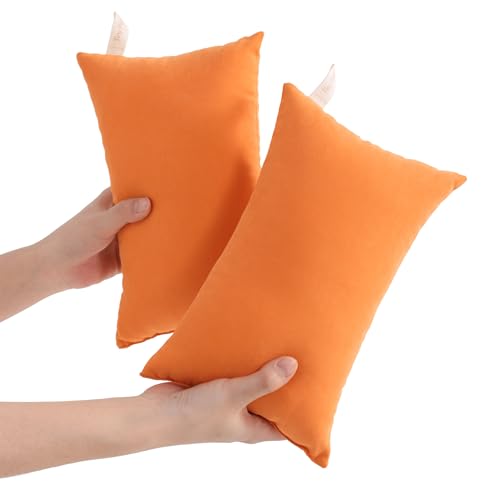 Tiny Pillows Down Alternative 7"x11" Microfiber Mini Pillow for Travel (2 Count)