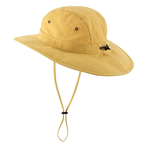 Summer UPF 50+ Men's Bucket Sun Hat Wide Brim Fishing Hat Safari Hat