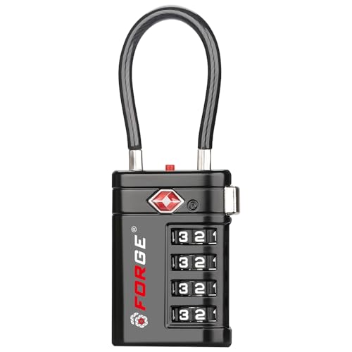 Open Alert Indicator TSA Approved Luggage Locks 4 Digit Combination TSA Travel Locks with TSA008