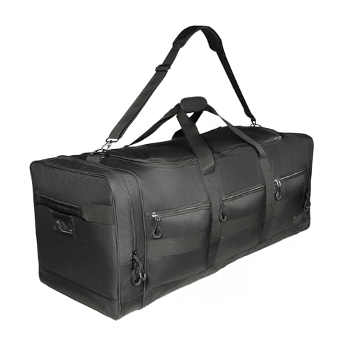 140L 38" Extra Large Heavy Duty Sports Equipment Storage Duffle Bag