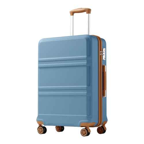 24 Inch Luggage Suitcase with Spinner Wheels TSA Lock