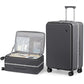26 Inch Large Checked Luggage PC Hard Shell Suitcase Top Opening Aluminum Frame Travel Suitcases with Wheels