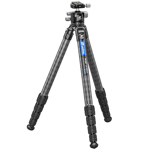 Carbon Fiber Camera Tripod 5 Section 360° Ball Head LS