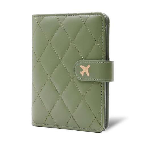 Premium Leather Passport Holder Covers Case