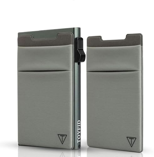 Credit Card Holder Wallet for Mens (6 Count)