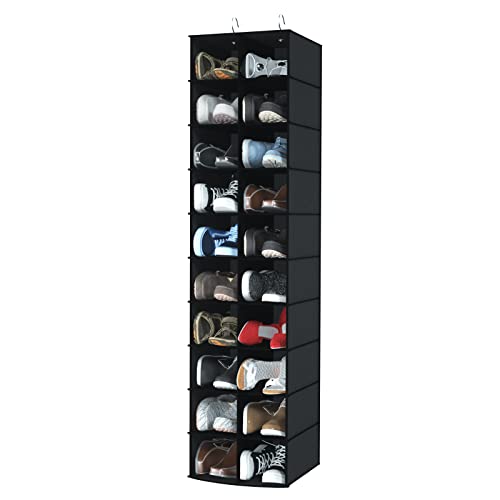 20 Section Hanging Shoe Organizer for Closet